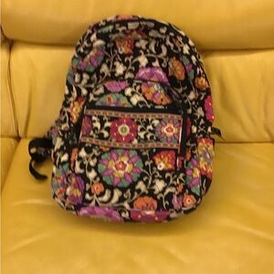 Vera Bradley Campus Backpack in Suzani